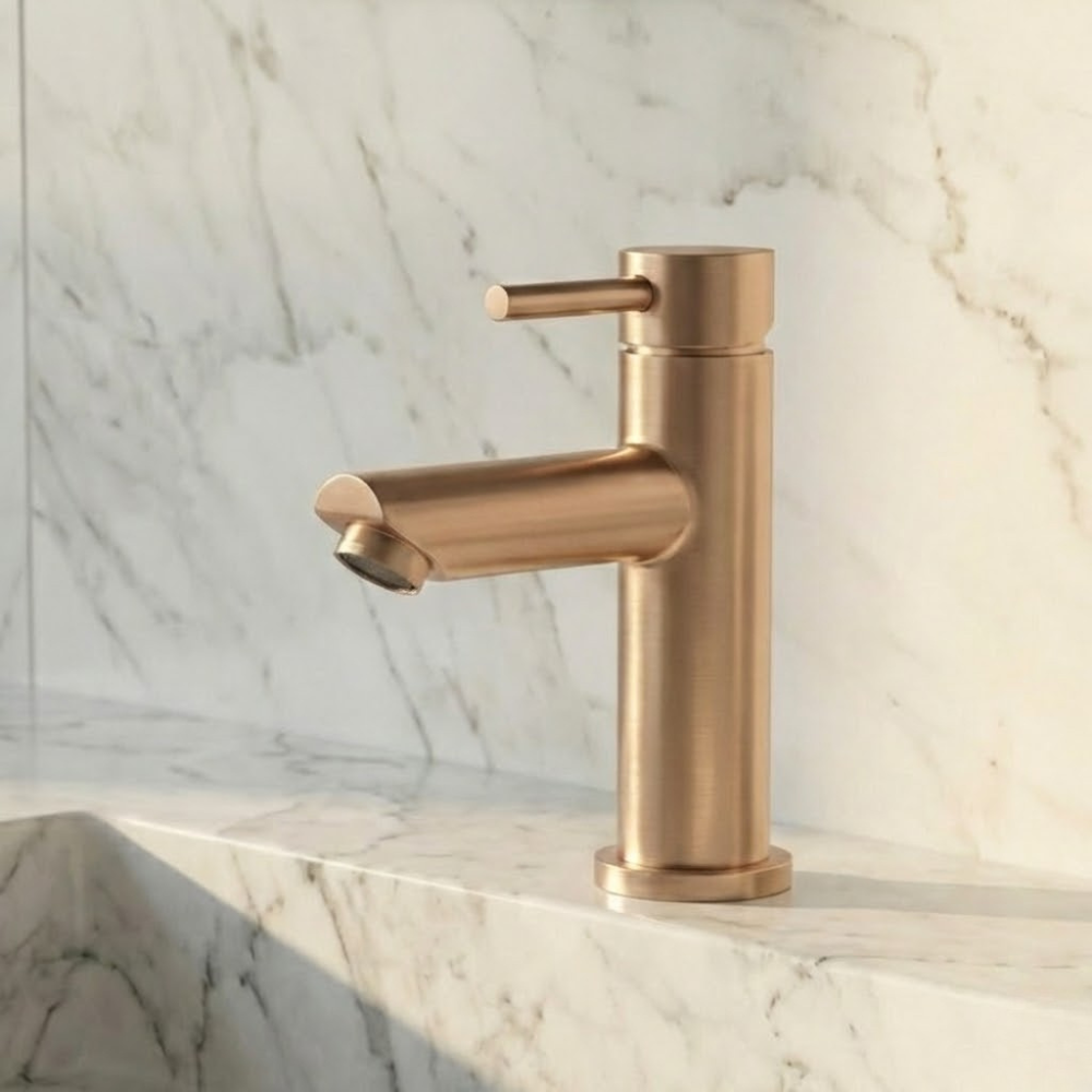 Calia | Modern Monobloc Bathroom Basin Mixer Tap with Aerator