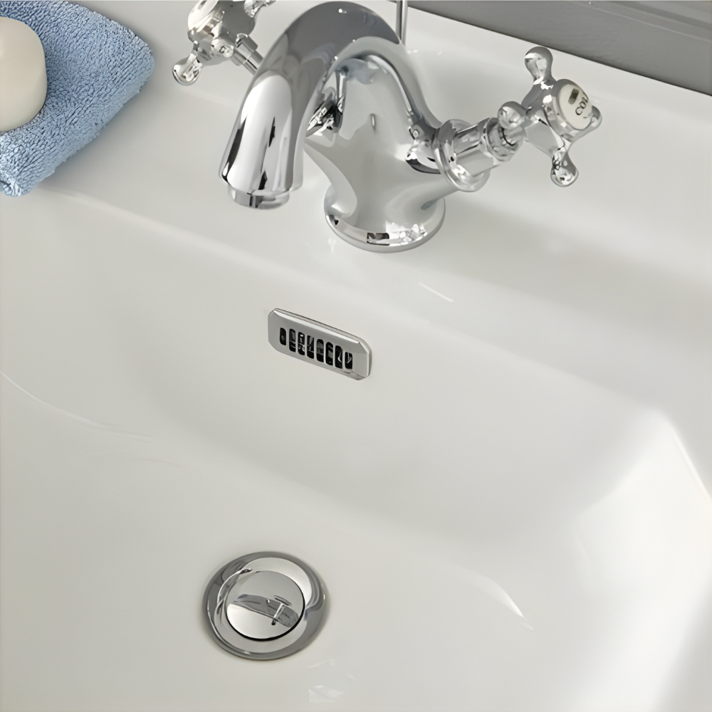Noble | Traditional Bathroom Tap With Crosshead Handles