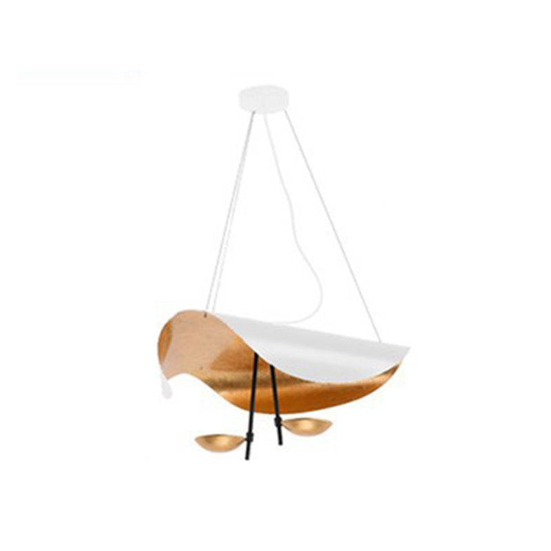 Elnari | Sculpted Leaf Silhouette Modern Pendant Ceiling Light