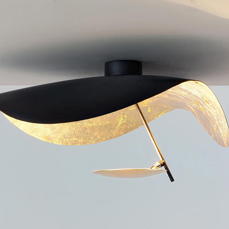 Elnari | Sculpted Leaf Silhouette Modern Pendant Ceiling Light