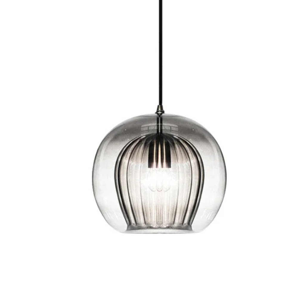 Lucia | Modern Handblown Glass Globe Pendant Light