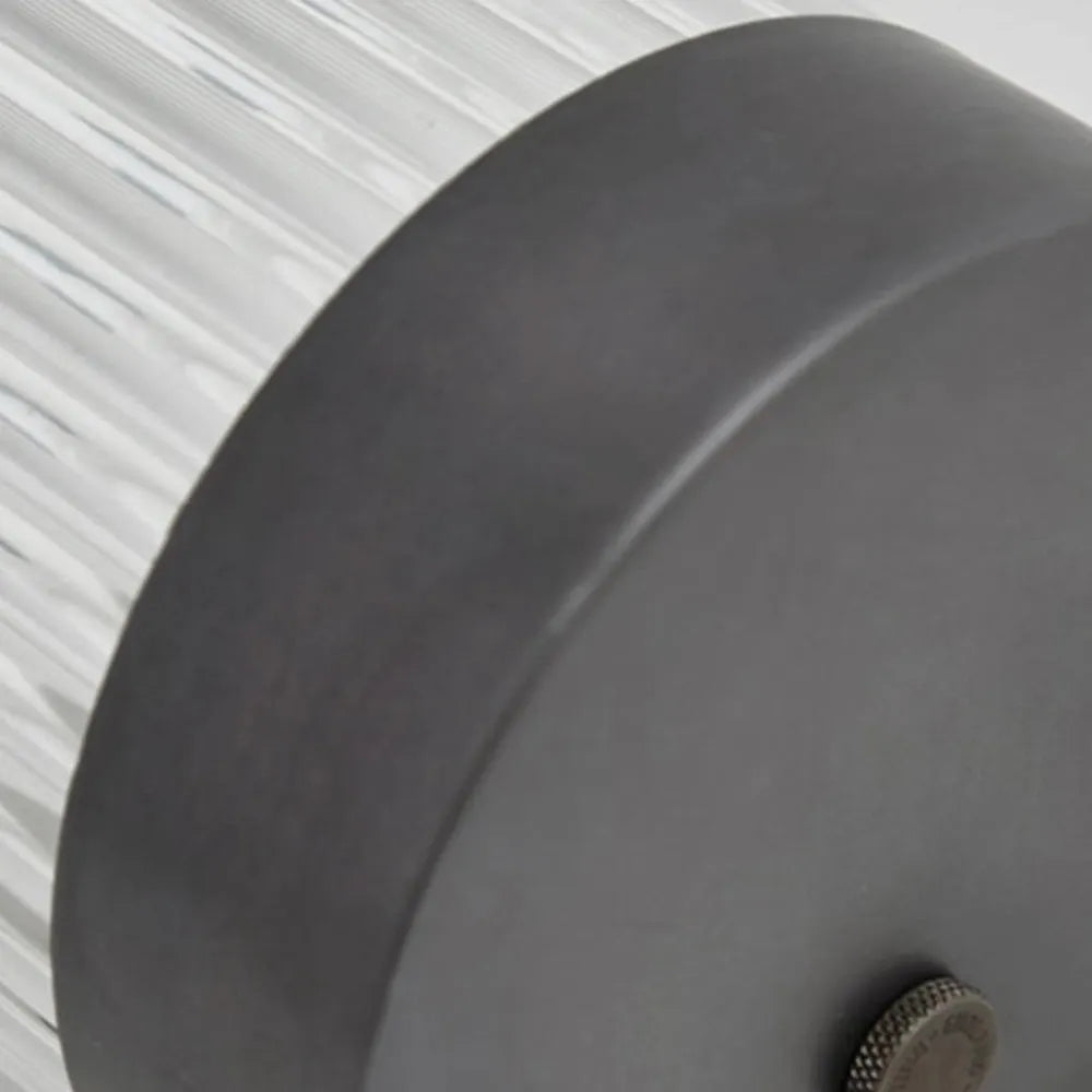 Zora | Contemporary Semi Cylindrical Glass Shade Outdoor Wall Light