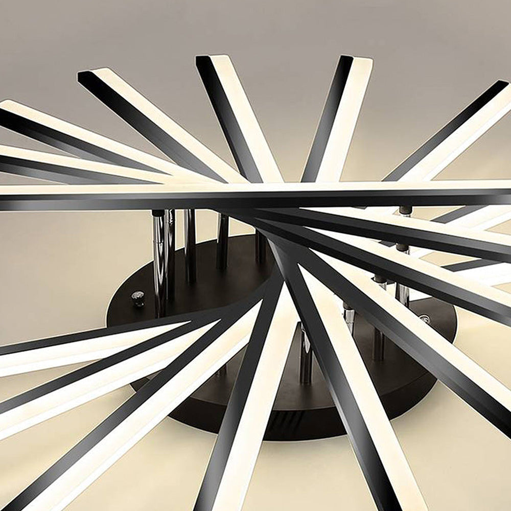 Astra | Modern Nordic Starburst Metal Ceiling Light