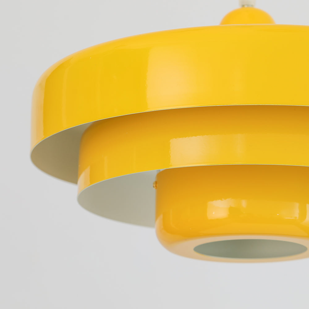 Retrova | Mid Century Modern Layered Iron Pendant Light