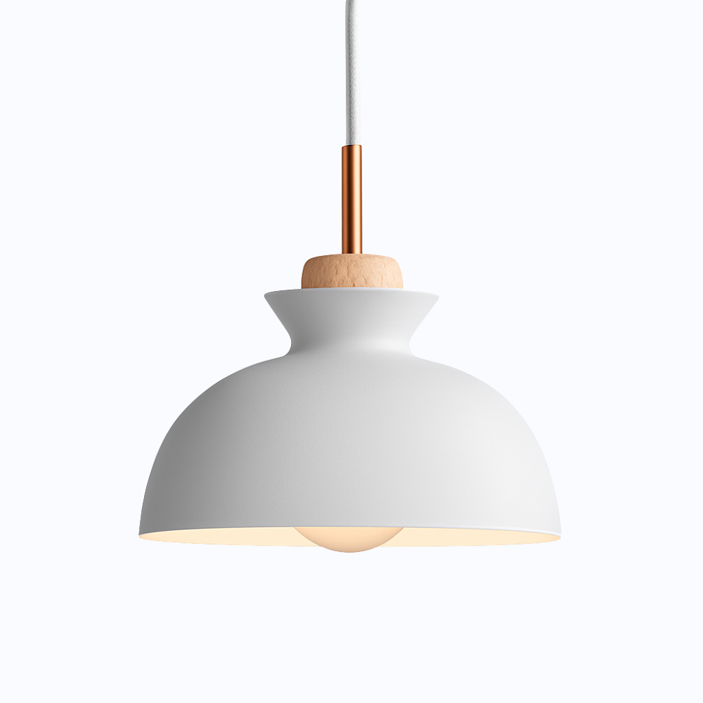 Ferune | Nordic Industrial Metal Shade Pendant Light