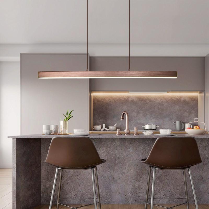 Vespera | Minimalist Linear Suspension LED Ceiling Pendant Light
