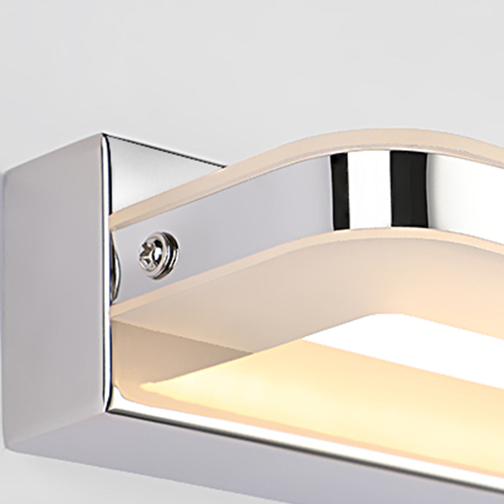 Luvir | Sleek Rectangular Mirror Front Wall Light