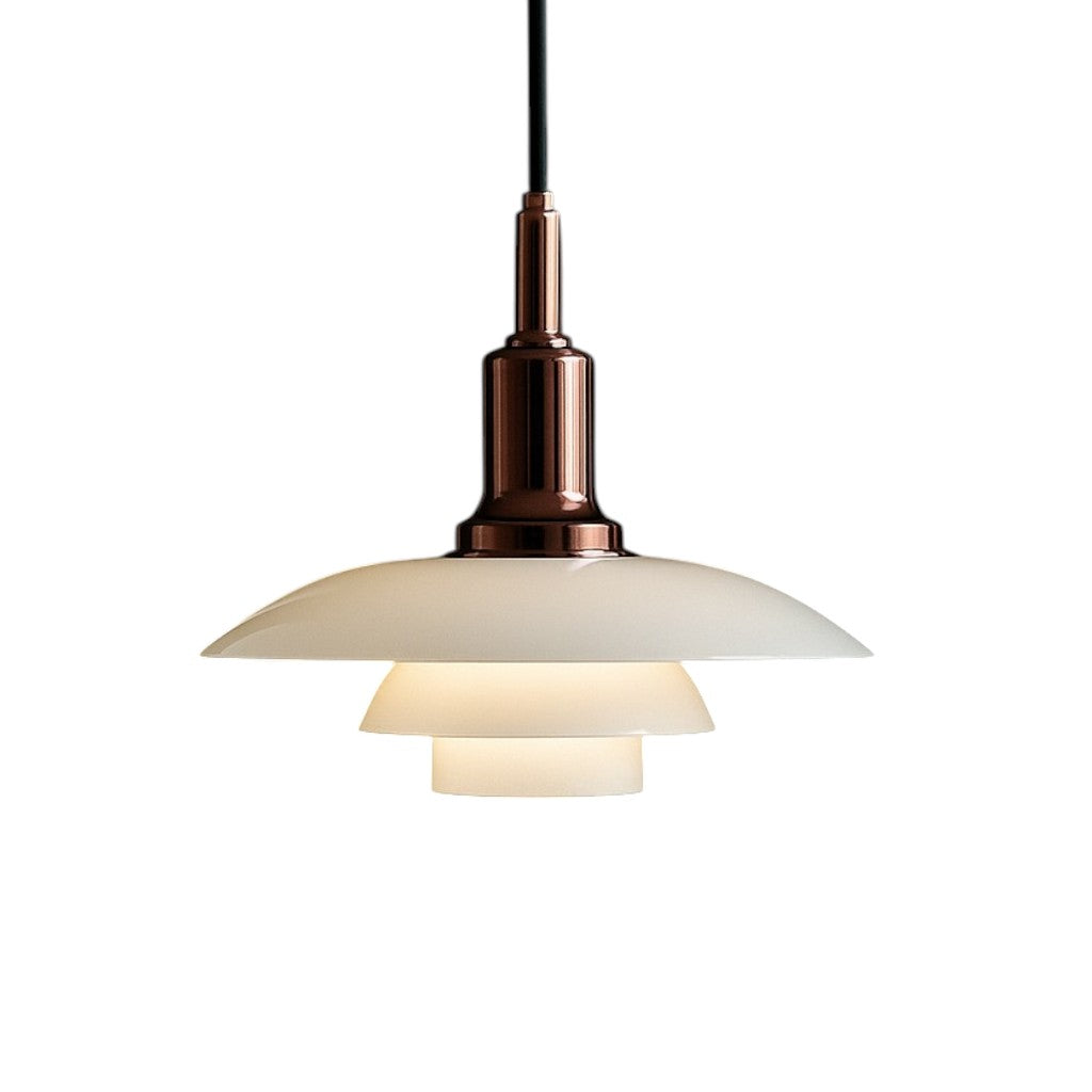 Alvar | Scandinavian Layered Shade Pendant Light