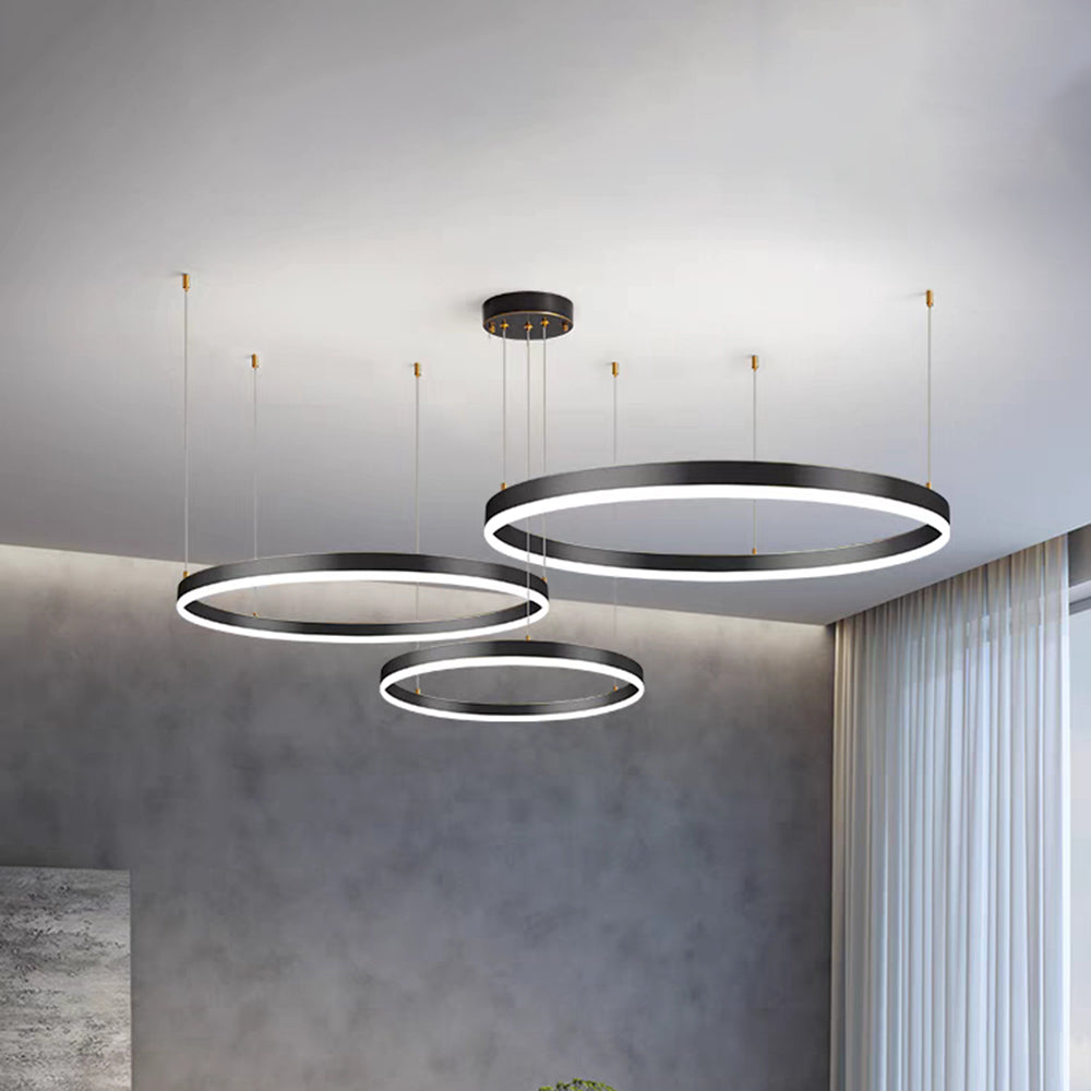 Zora | Modern Multi Ring Pendant Light