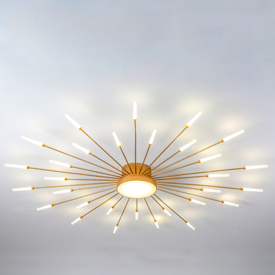 Astra | Artistic Fireworks Design Flush Mount Ceiling Light