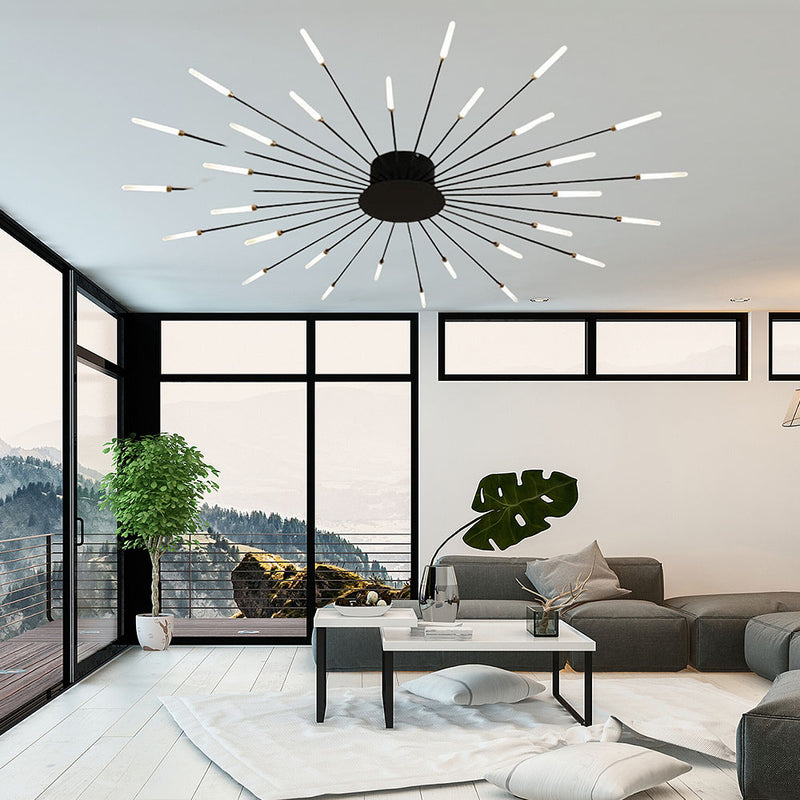 Astra | Artistic Fireworks Design Flush Mount Ceiling Light