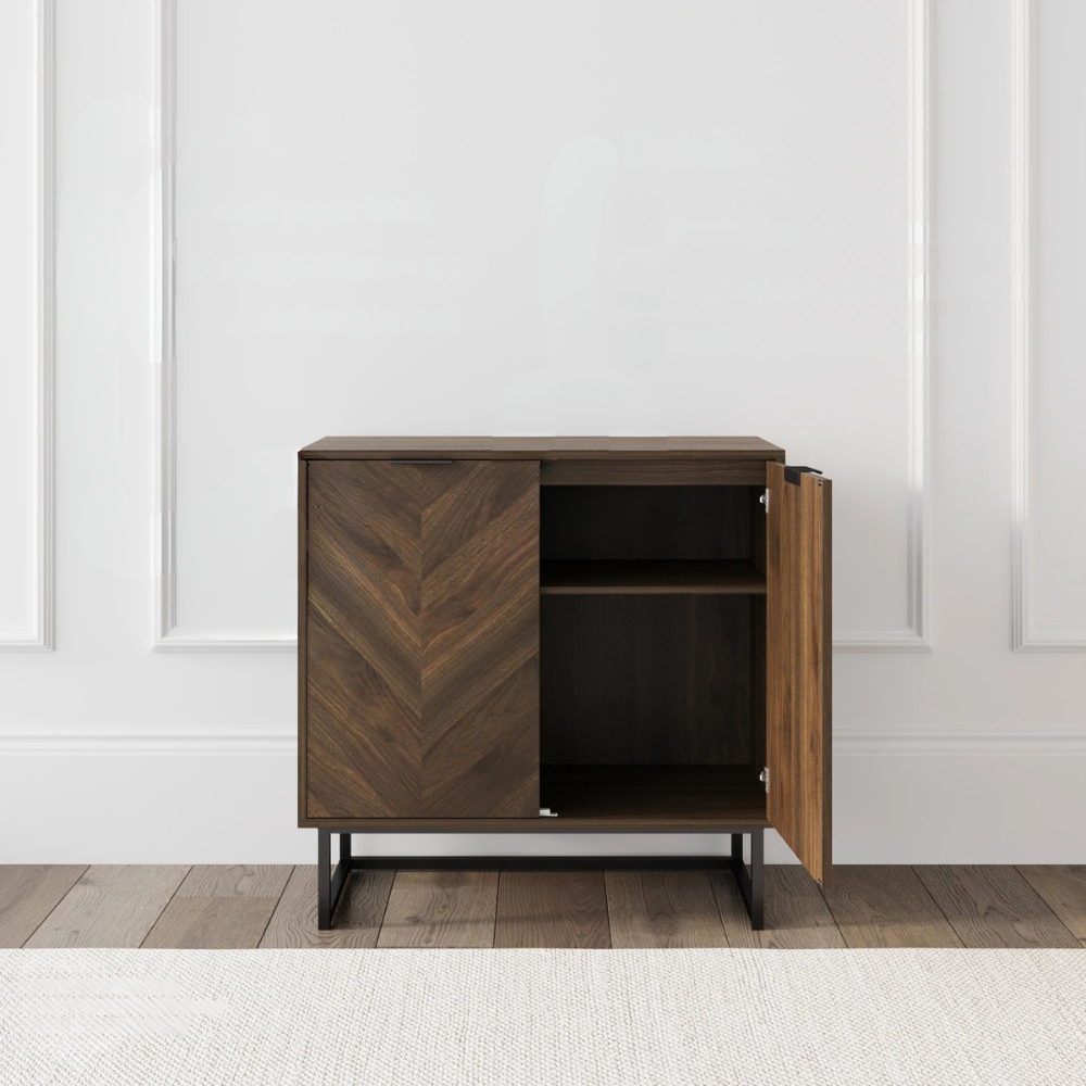 Sylvan | Modern Wooden Storage Cabinet with Adjustable Shelf