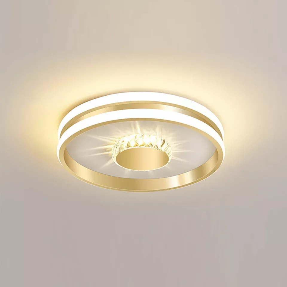 Circa | Modern Minimalist Double Ring Ceiling Light
