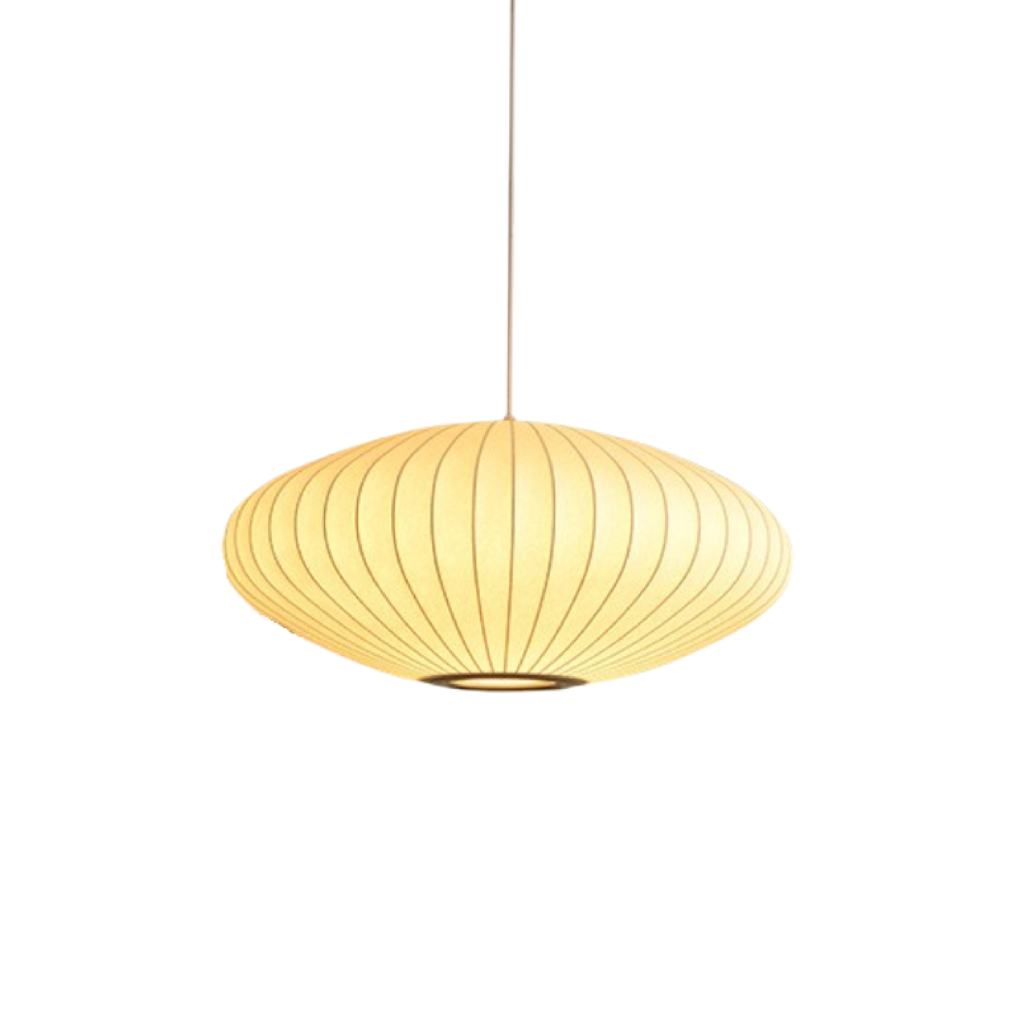 Seta | Modern Italian Ribbed Pendant Light