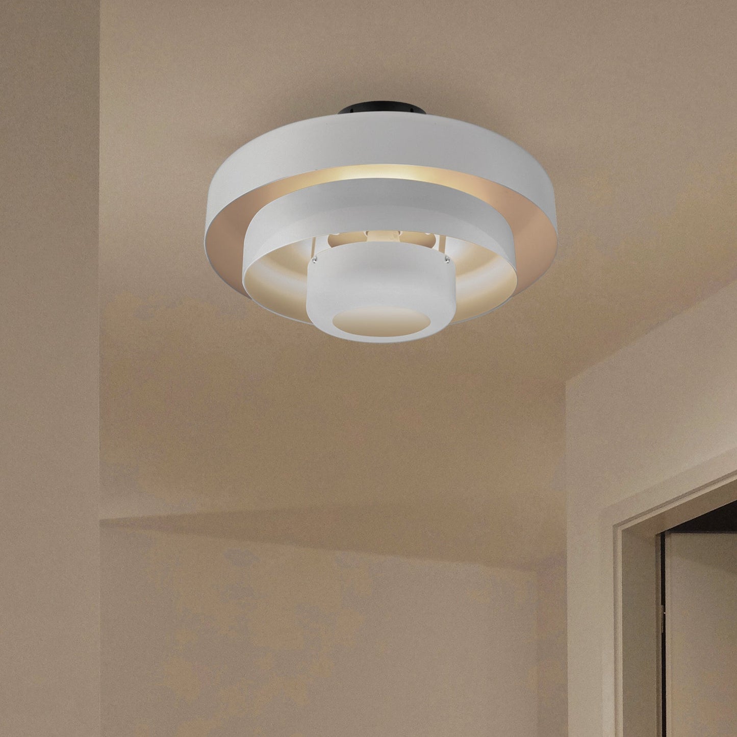 Modera | Retro Layered Drum Ceiling Light