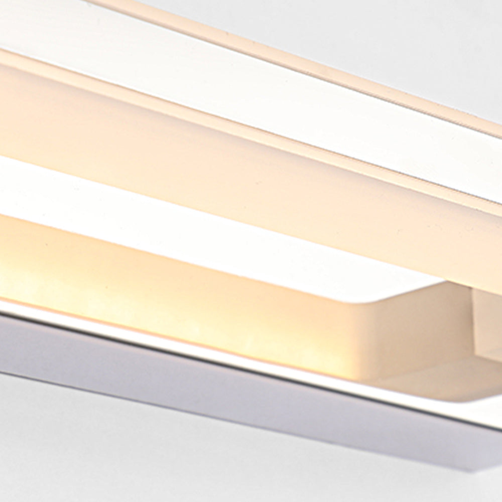 Luvir | Sleek Rectangular Mirror Front Wall Light