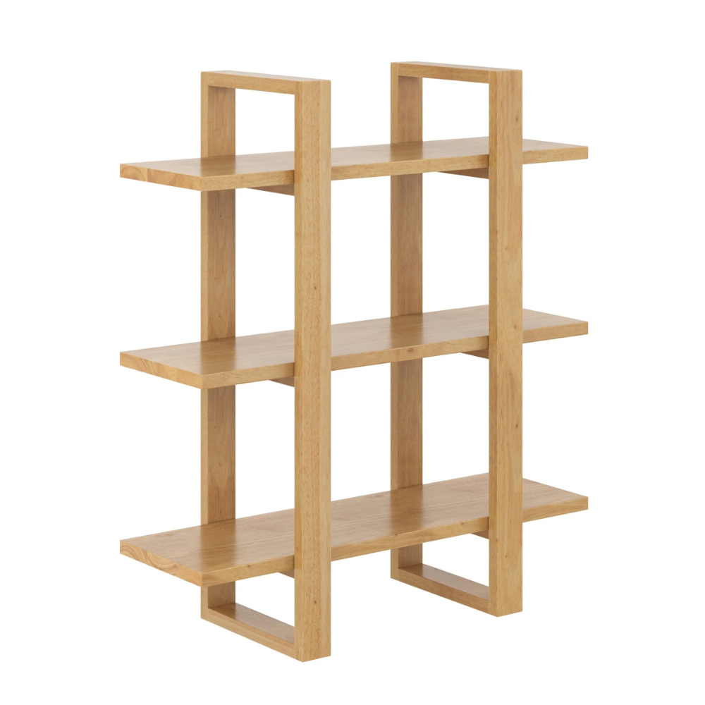 Aden | Modular Solid Wood Display Wall Shelf