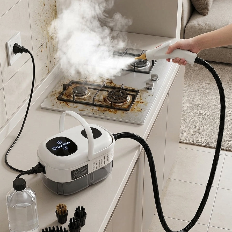 Drimore | Modern Compact Profile High Pressure Portable Steam Cleaner