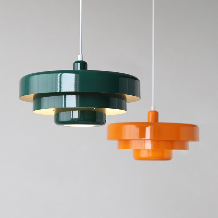 Retrova | Mid Century Modern Layered Iron Pendant Light