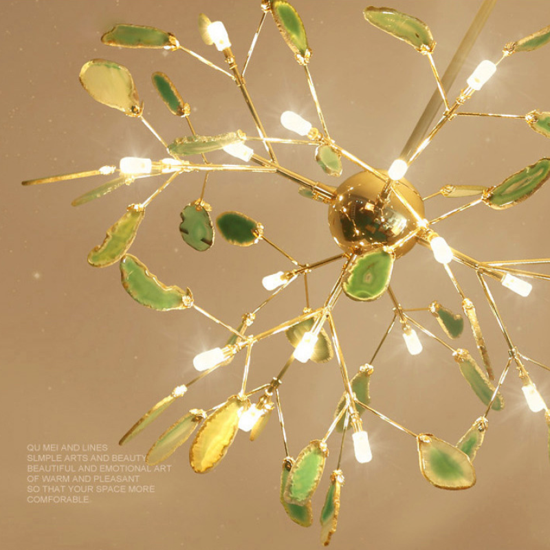 Vivida | Creative Artistic Colorful Branching Sputnik Chandelier