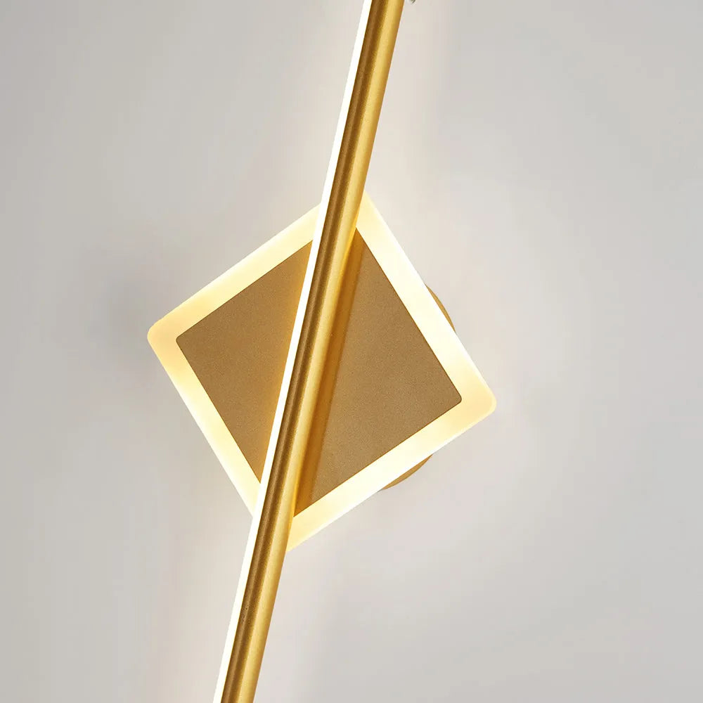 Vaelux | Minimalist Linear Geometric Silhouette Vanity Wall Light