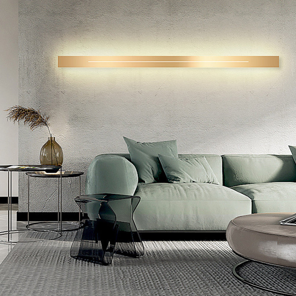 Azini | Sleek Geometric Vertical Rectangle Acrylic Wall Light
