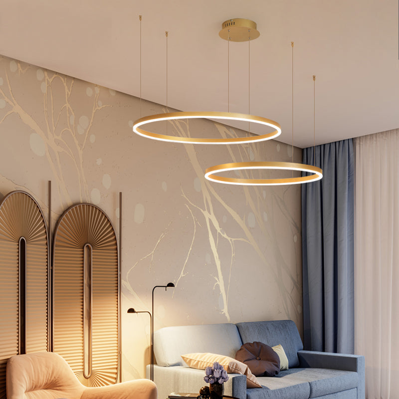 Zora | Modern Multi Ring Pendant Light