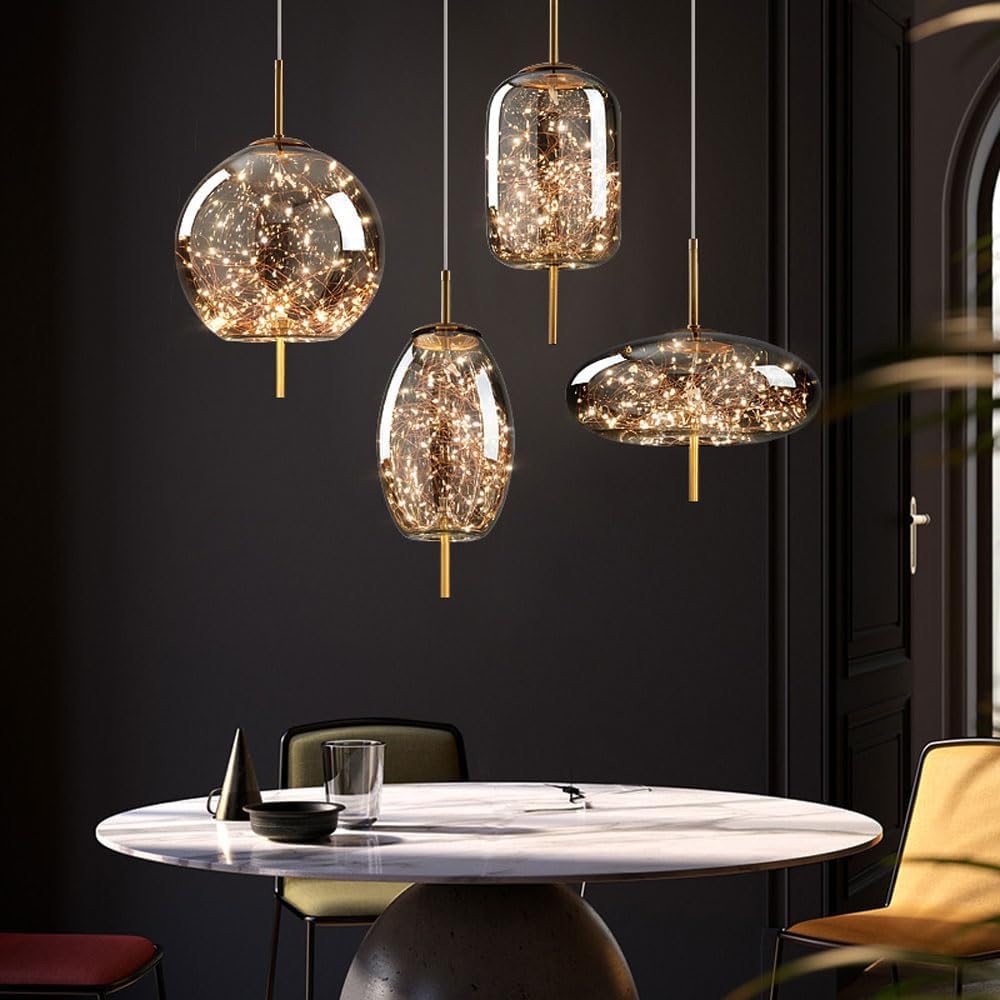 Astral | Nordic Starry Glass Pendant Light