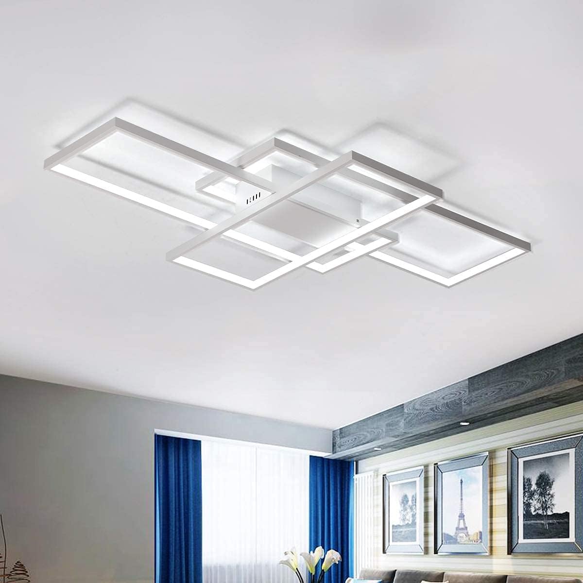 Nexa | Contemporary Overlapping Geometric Ceiling Light