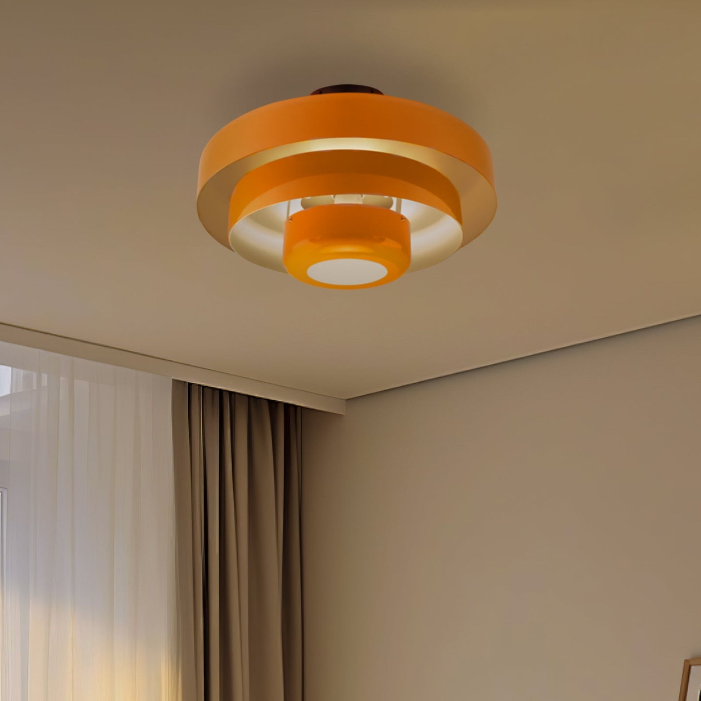 Modera | Retro Layered Drum Ceiling Light