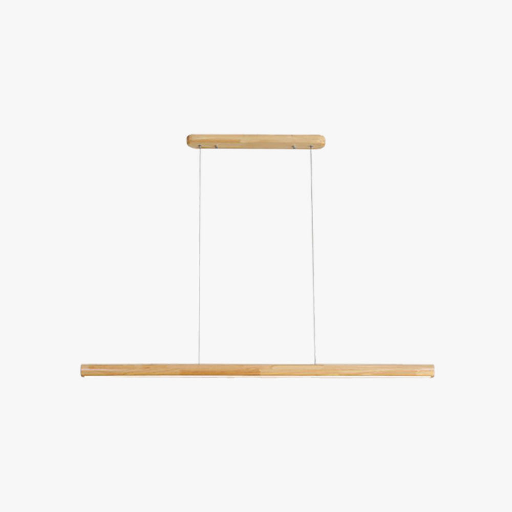 Arlod | Minimalist Scandinavian Rectangular Wooden Pendant Light