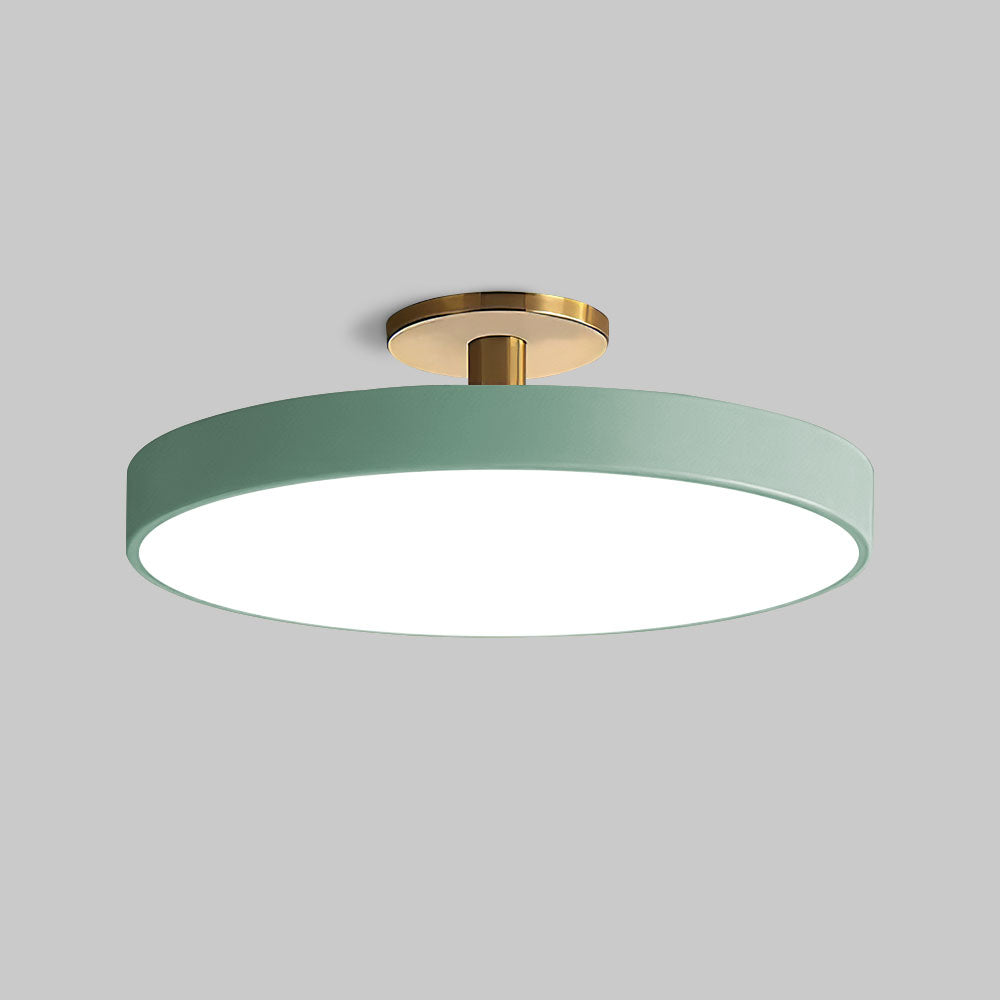 Orbi | Sleek Round Flush Mount Ceiling Light