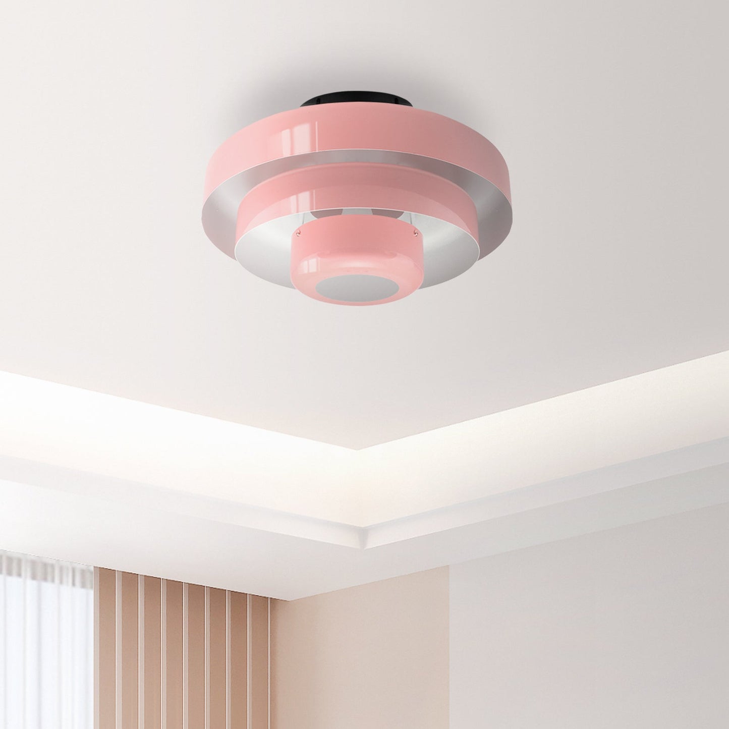 Modera | Retro Layered Drum Ceiling Light