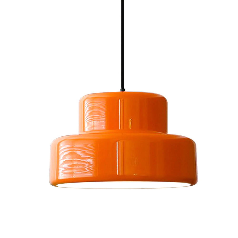 Vivida | Vibrant Bauhaus Stepped Dome Pendant Light