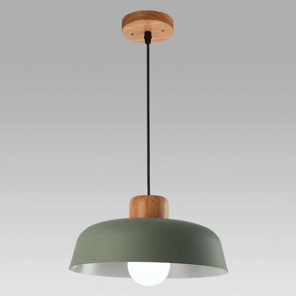Ligna | Minimalist Scandinavian Matte Dome Pendant Light