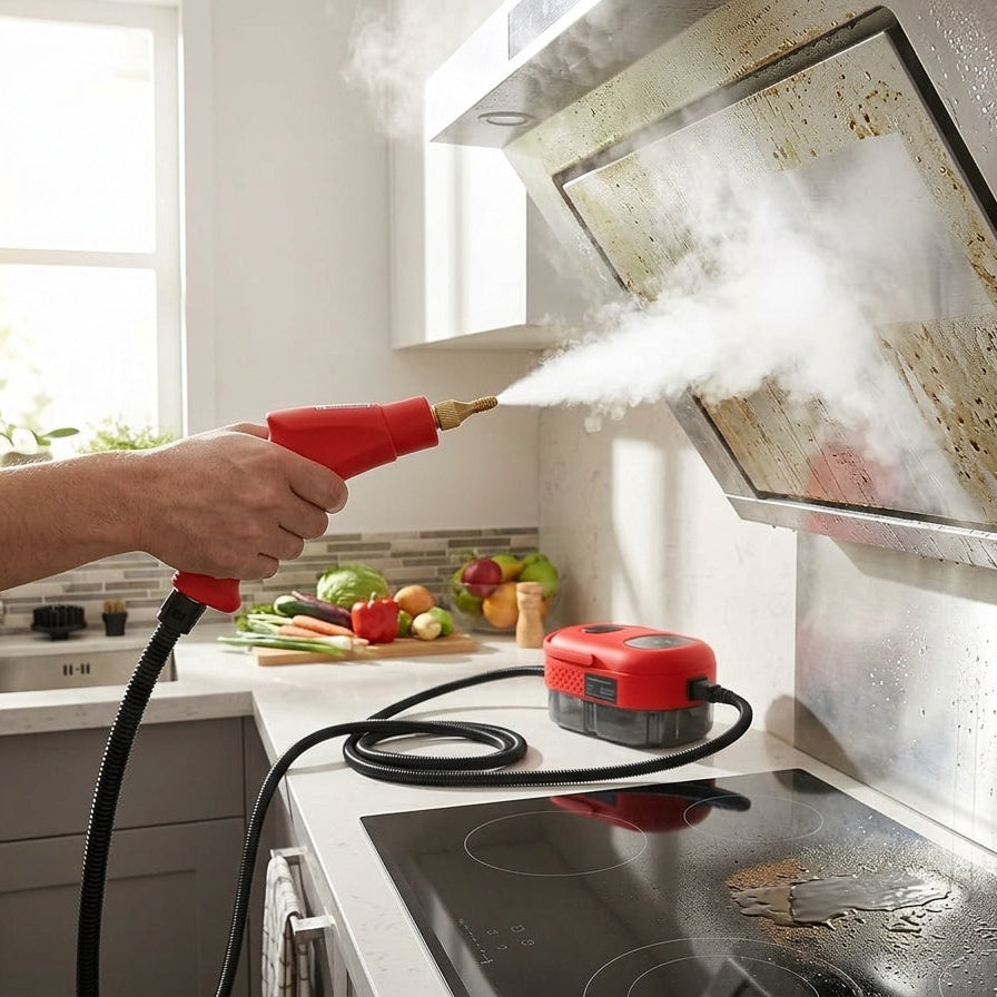 Drimore | Modern Compact Profile High Pressure Portable Steam Cleaner