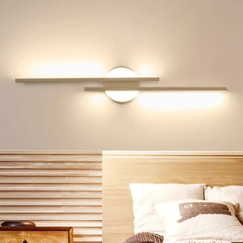 Niris | Modern Nordic Dual Line Disc Wall Light
