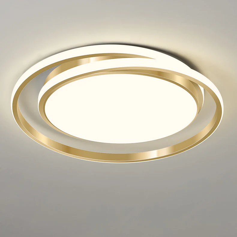 Halo | Contemporary Circular Flush Mount Ceiling Light
