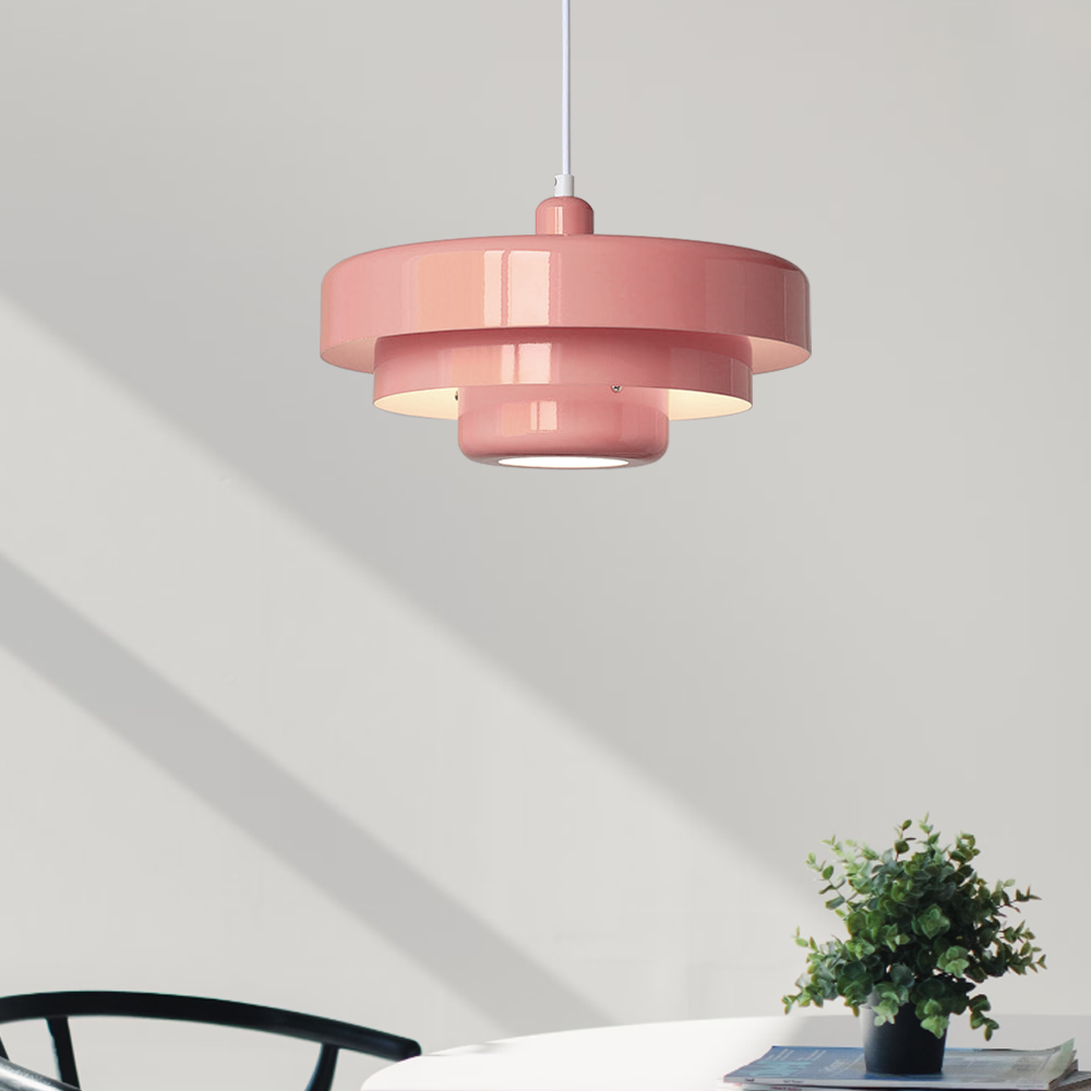 Retrova | Mid Century Modern Layered Iron Pendant Light