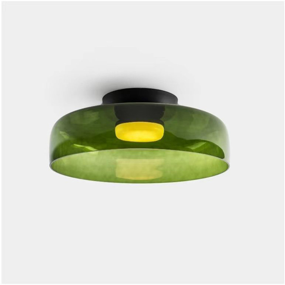 Nebula | Modern Layered Glowing Glass Dome Ceiling Light