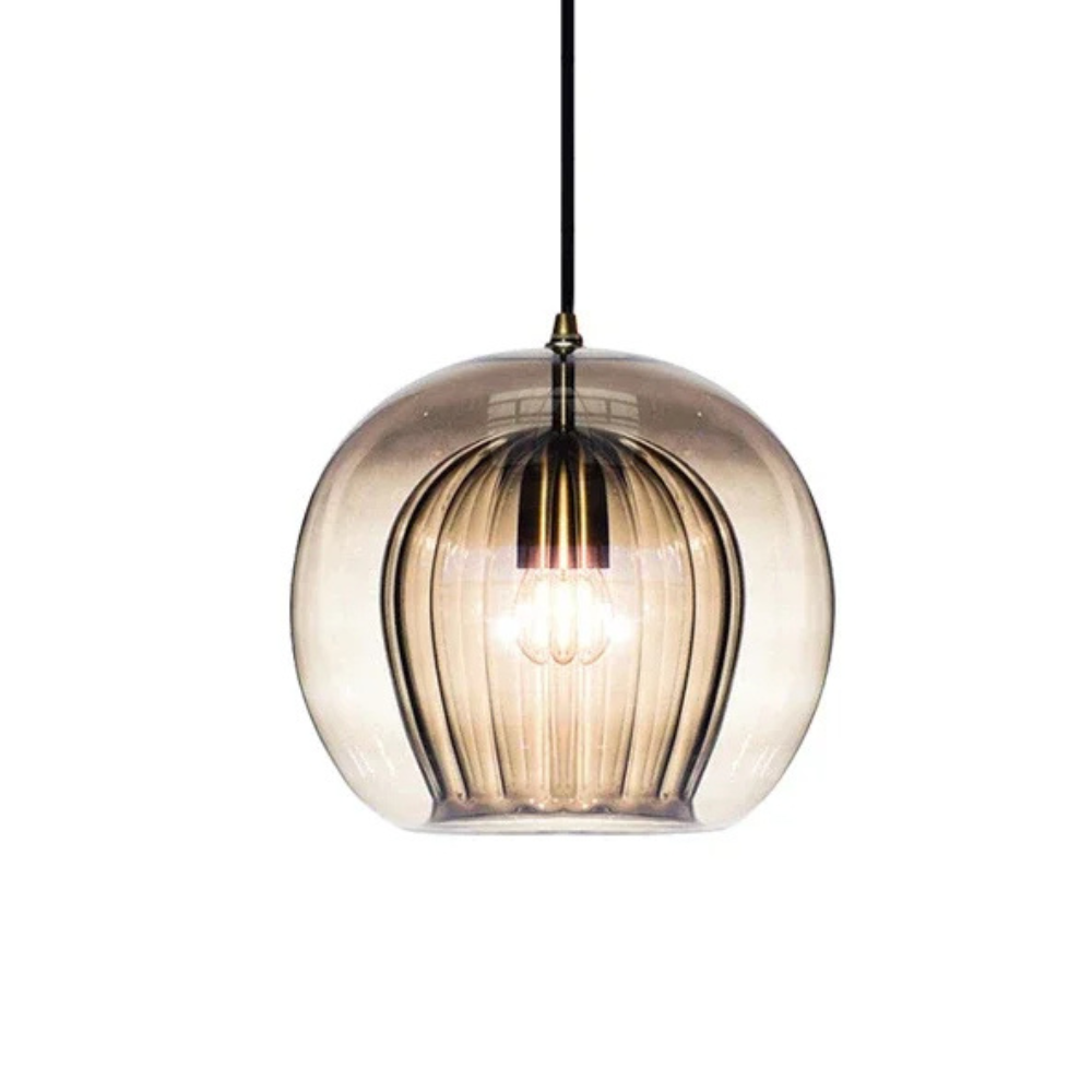 Lucia | Modern Handblown Glass Globe Pendant Light
