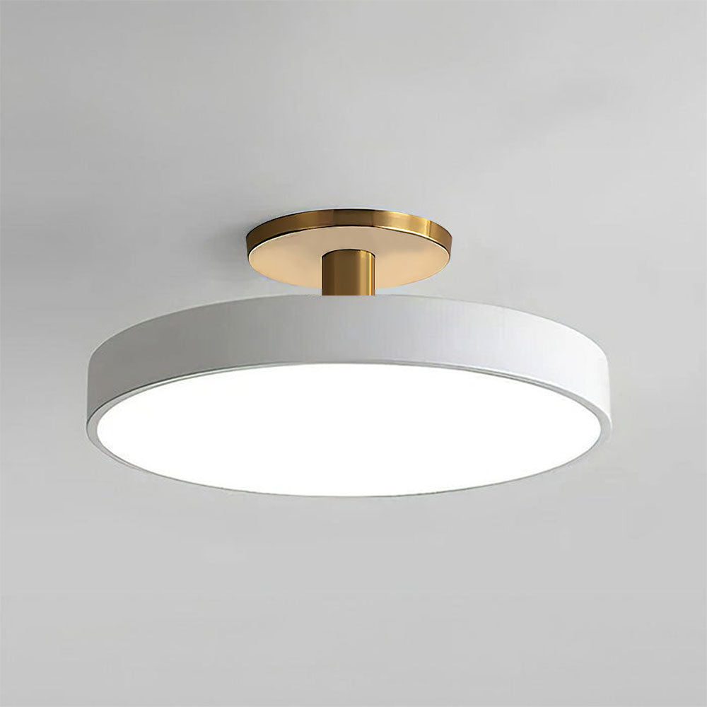 Orbi | Sleek Round Flush Mount Ceiling Light