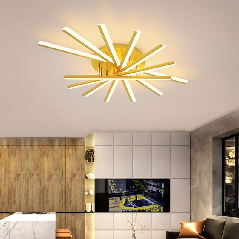 Astra | Modern Nordic Starburst Metal Ceiling Light
