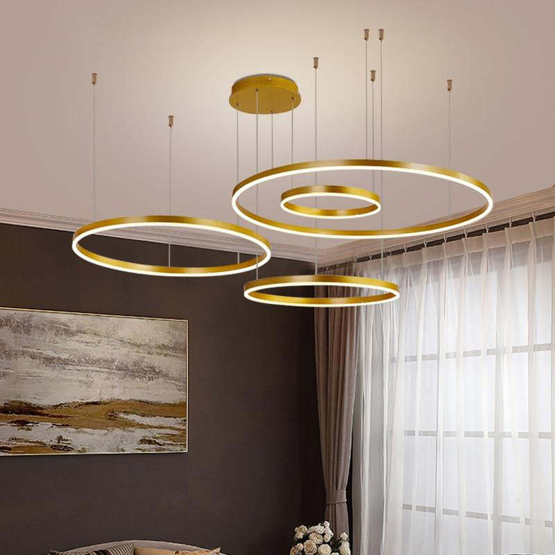 Zora | Modern Multi Ring Pendant Light