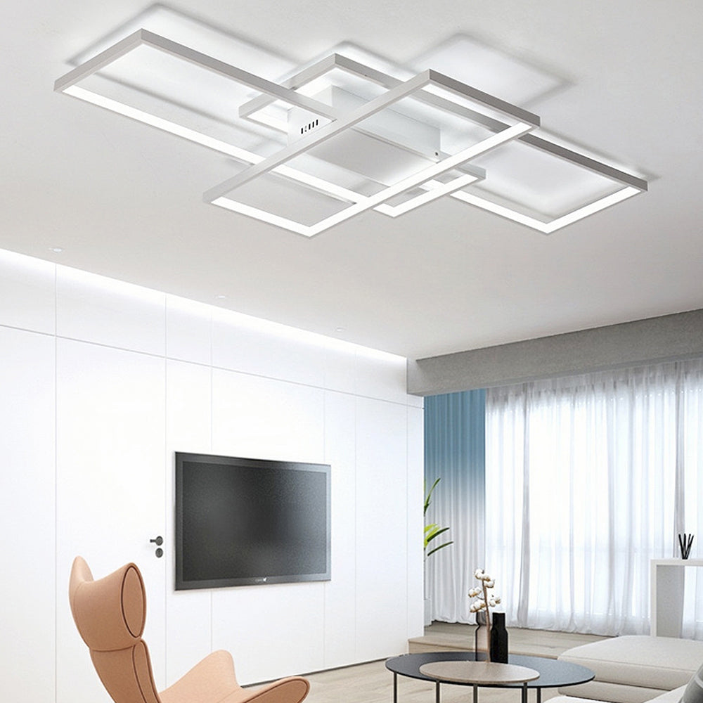 Nexa | Contemporary Overlapping Geometric Ceiling Light