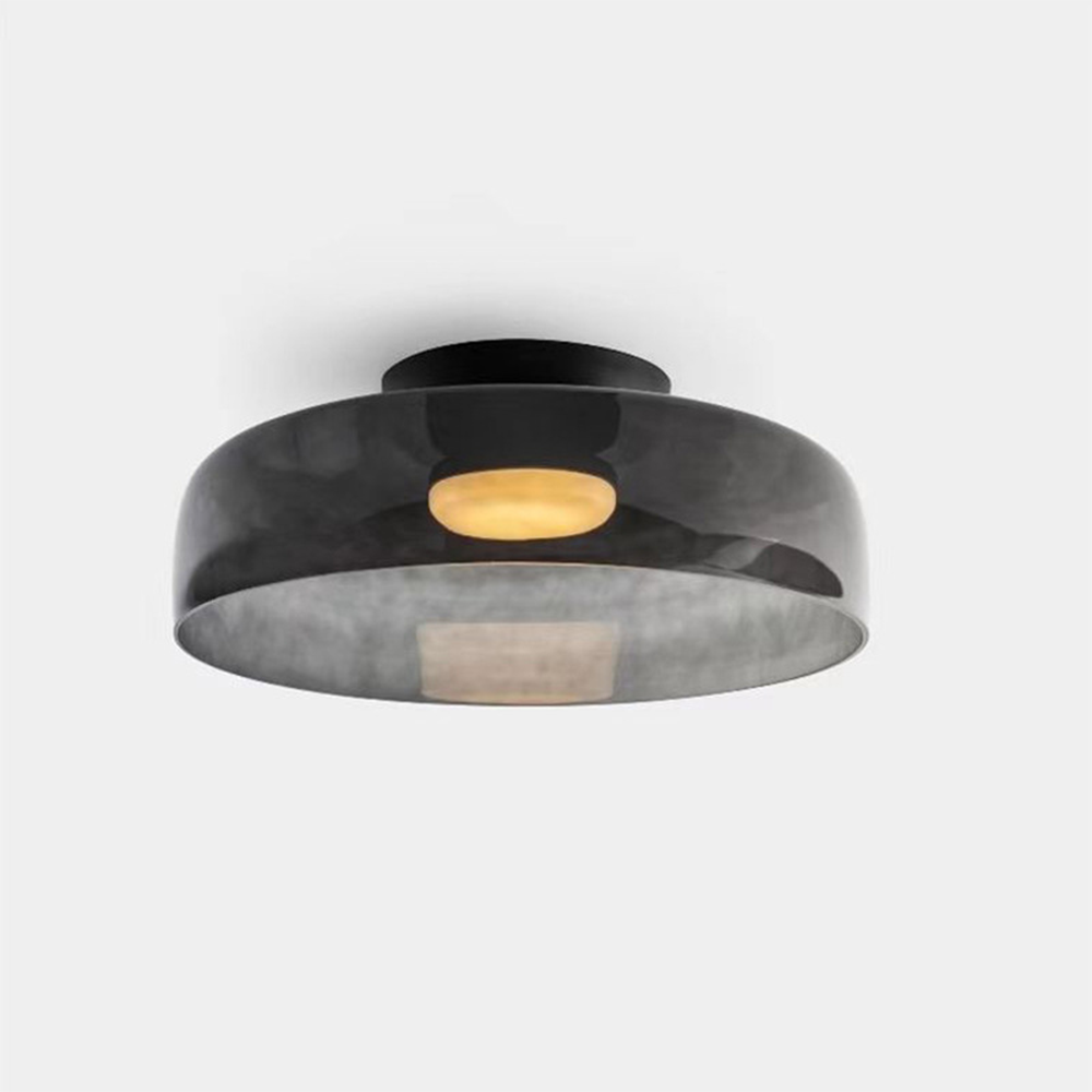 Nebula | Modern Layered Glowing Glass Dome Ceiling Light