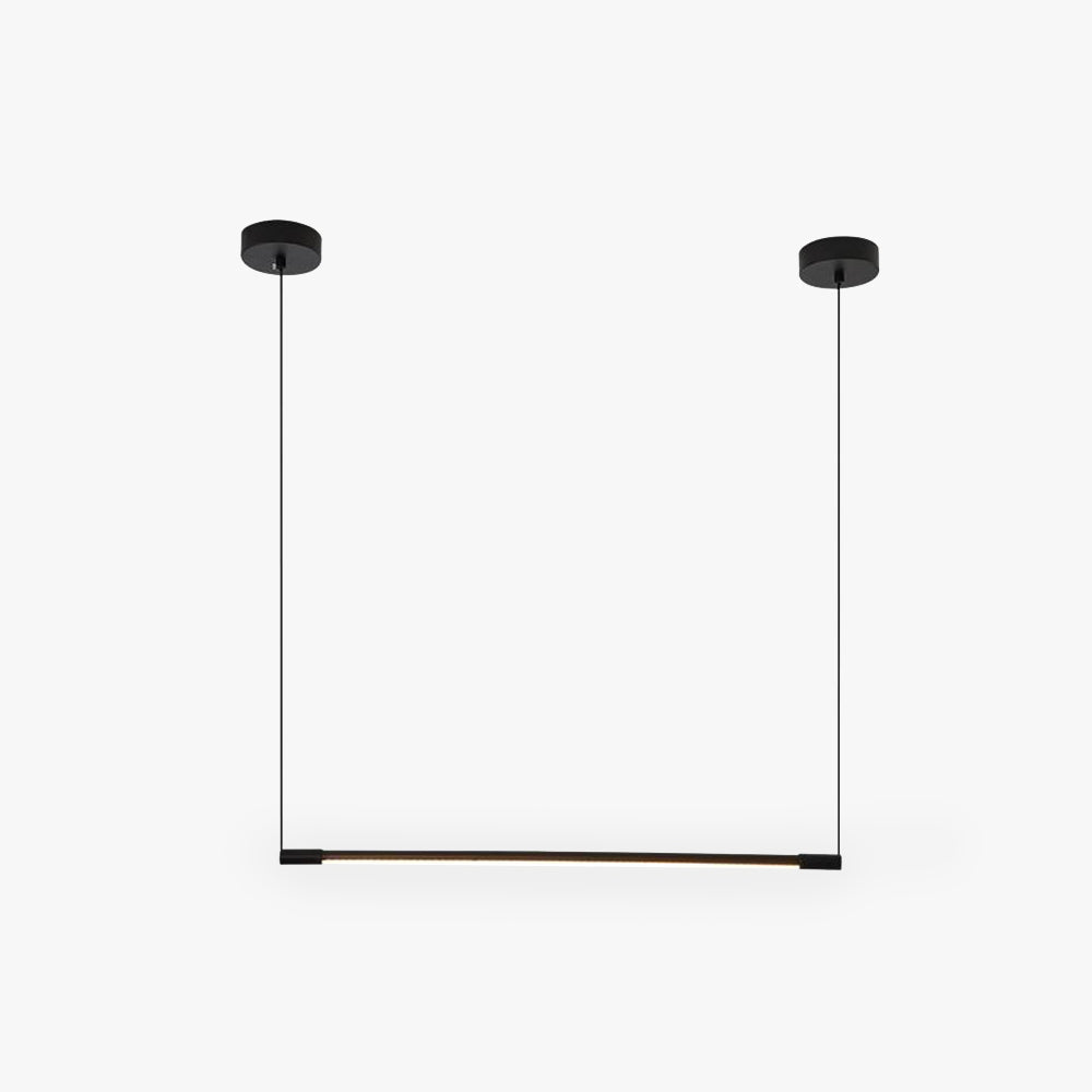 Voras | Nordic Minimalist Black Linear Acrylic Diffuser Pendant Light
