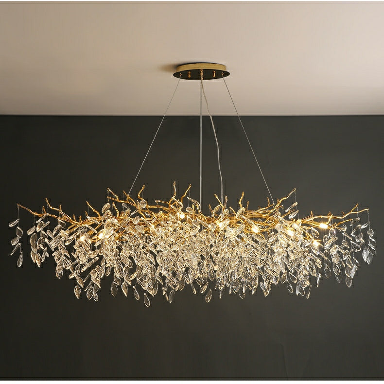 Lumiere | Modern French Style Crystal Branch Chandelier