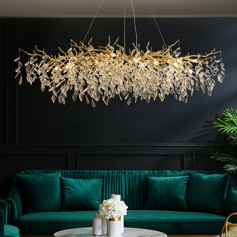 Lumiere | Modern French Style Crystal Branch Chandelier