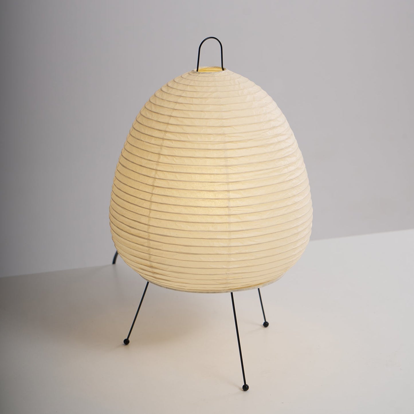 Kryntaleo | Japanese Ribbed Bamboo Silhouette Oriental Accent Table Lamp